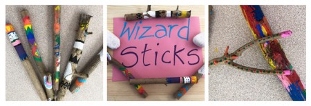 wizard sticks